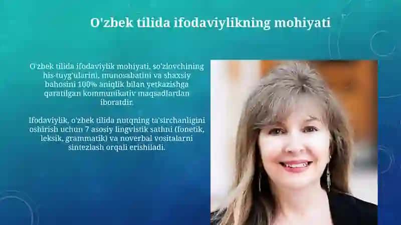 Oʻzbek tilida ifodaviylikning lingvistik vositalari 3