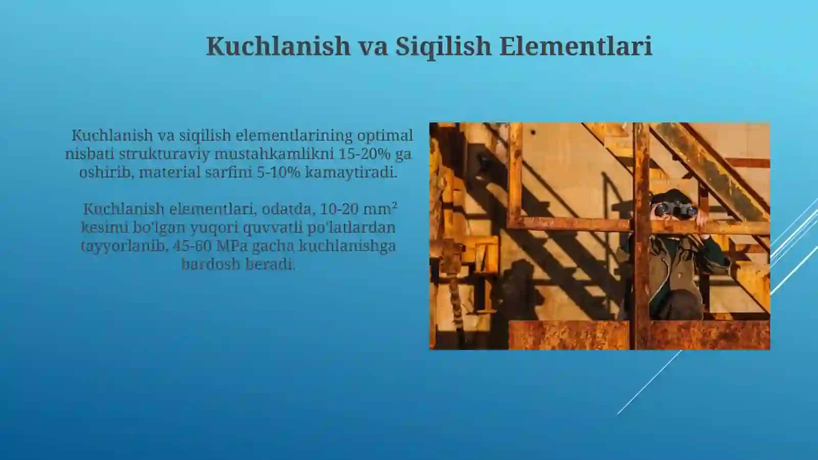 Payvandlashda fermalarni maxsus konstruksiyalari 3