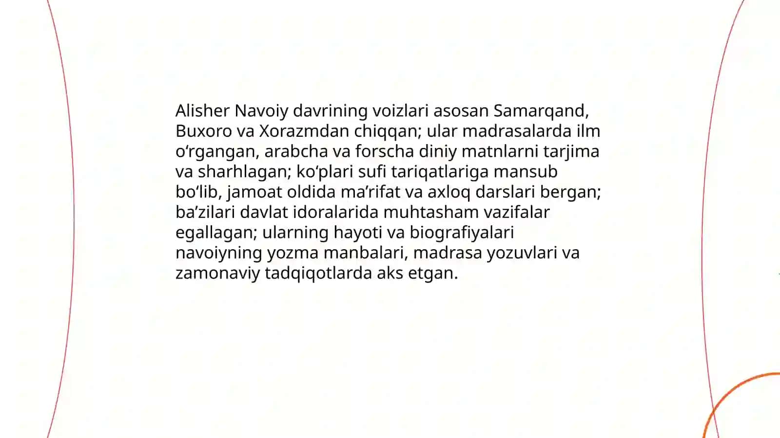 Navoiyga zamondosh voizlar 3