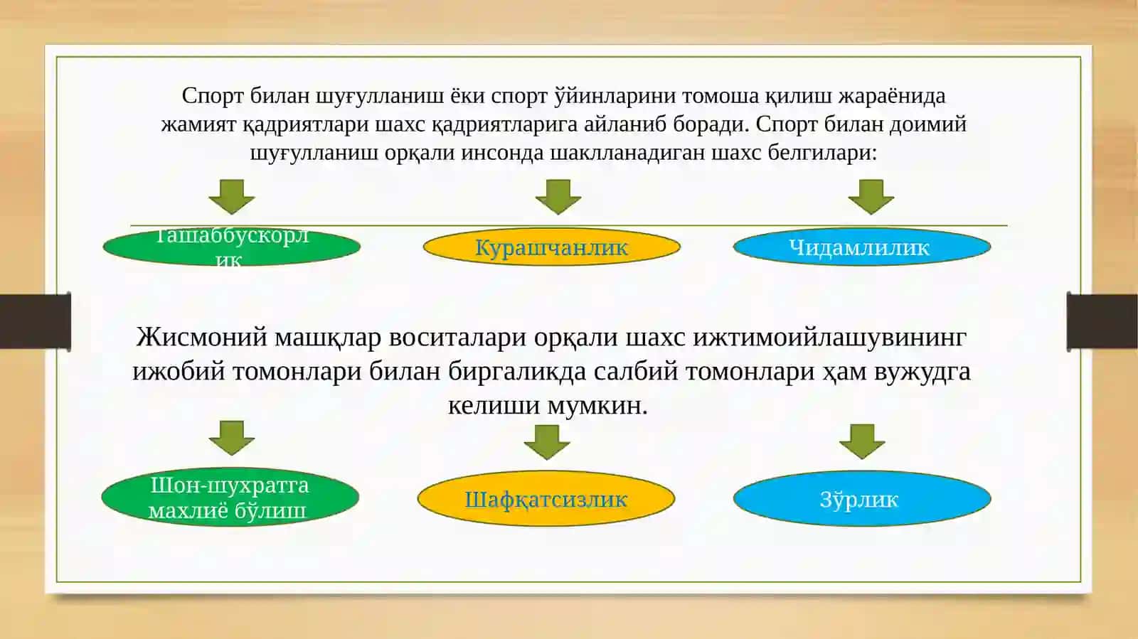 Спорт – саломатлик гарови 3