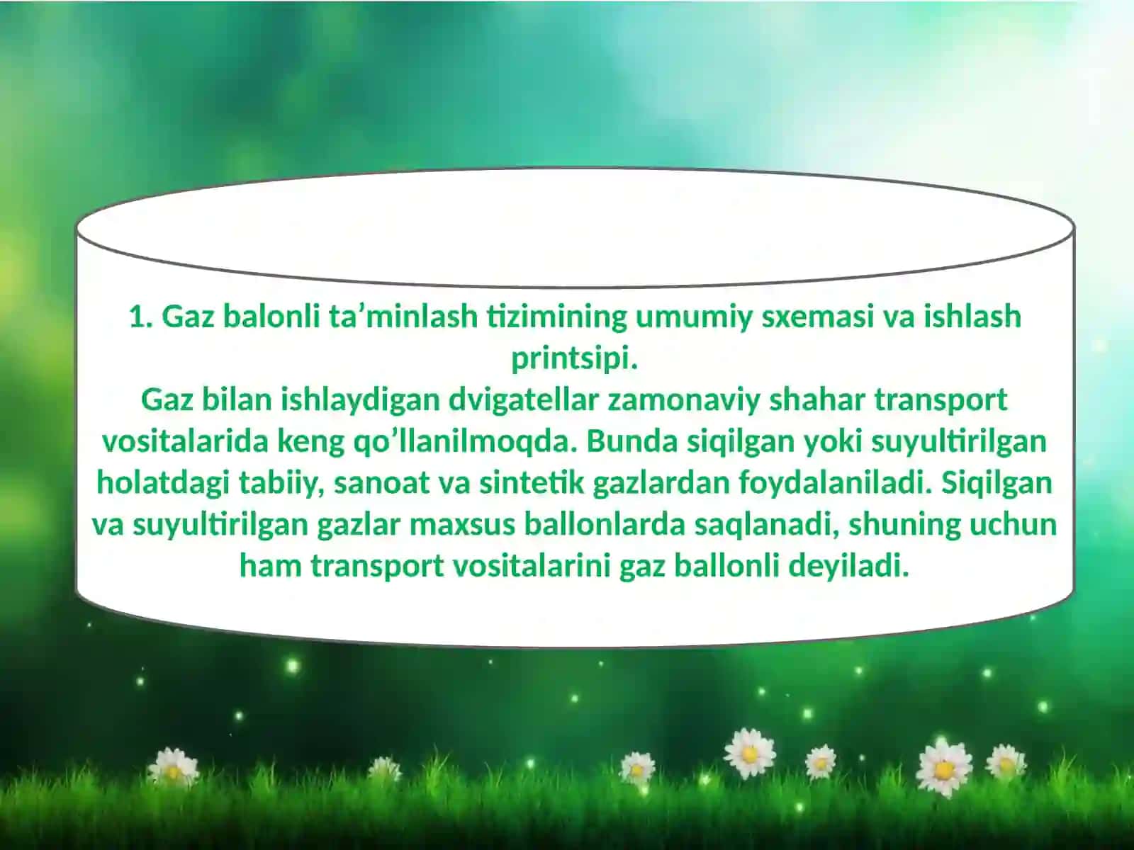 Gazbalonli ta’minlash tizimi 3