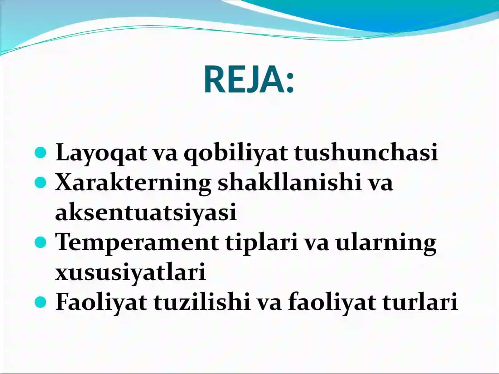 Layoqat va qobiliyat tushunchasi 3