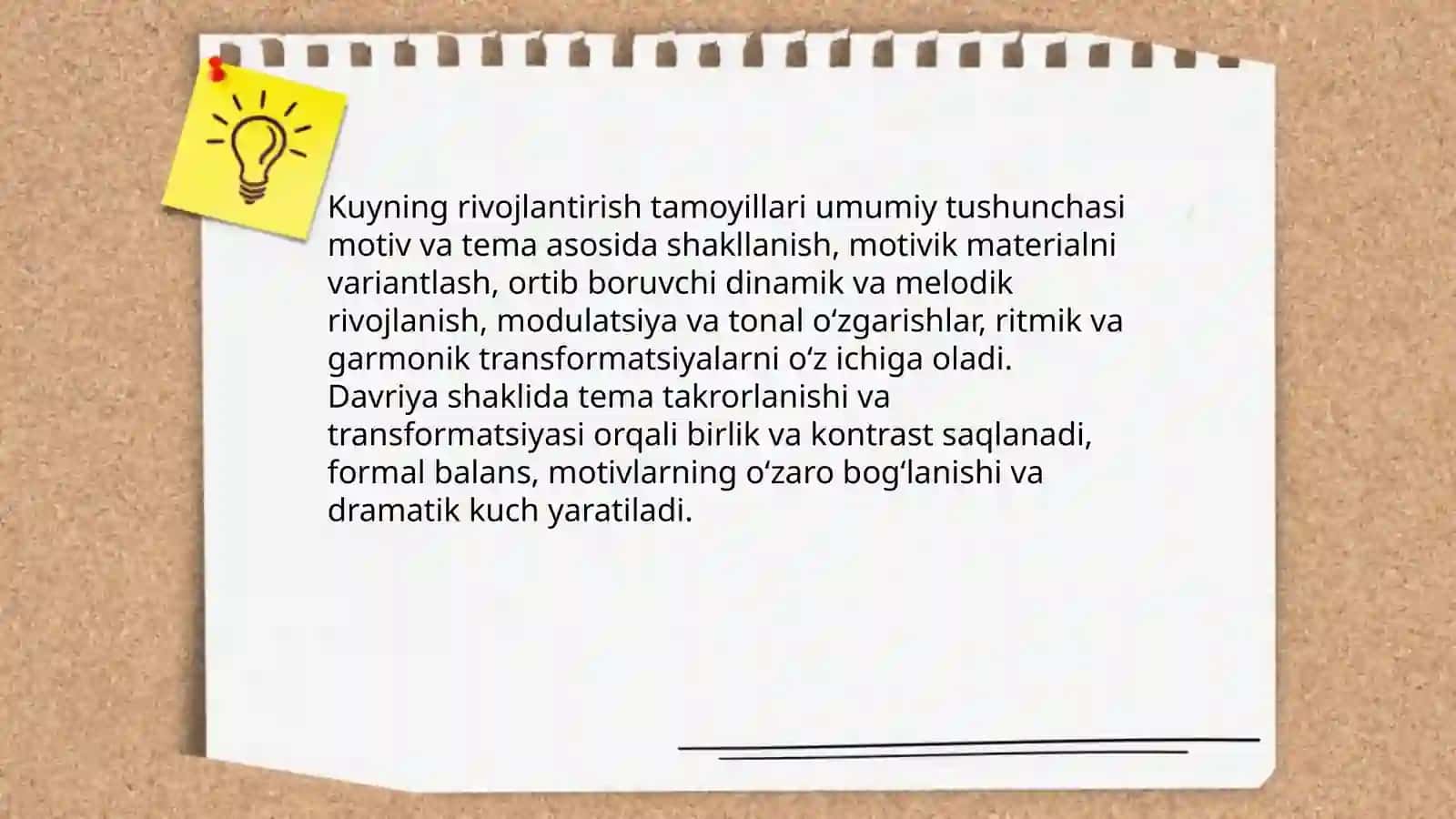 Kuyning rivojlantirish tamoyillari.Davriya shakli Abdullajonova Kamola 3