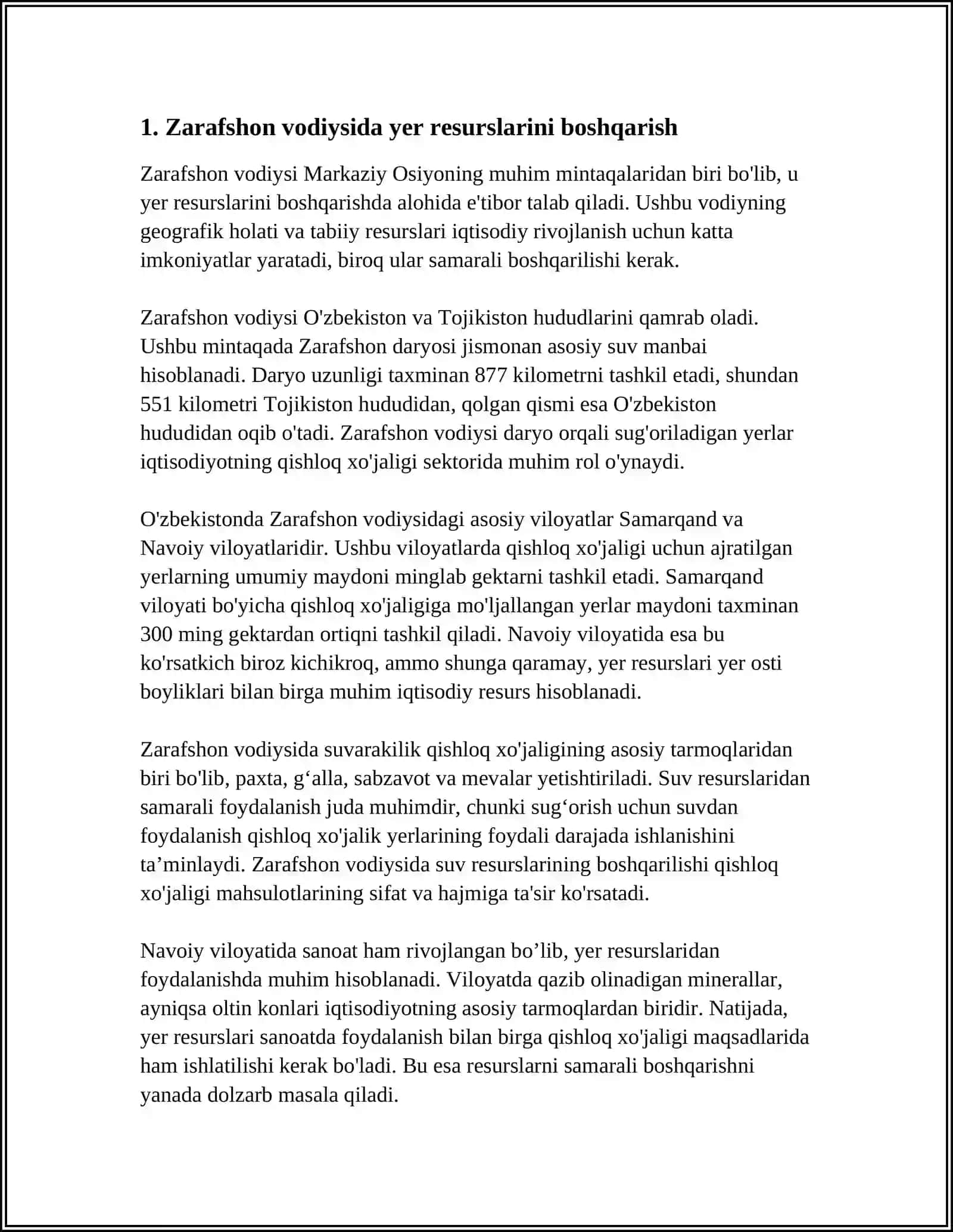 ZARAFSHON YERLARINI YAYLOV TOG OLDI HUDUDLARNI MANITORING 3