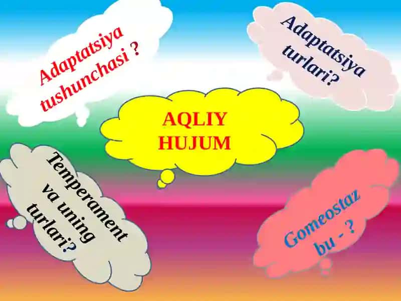 HAYOT FAOLIYATI XAVFSIZLIGINING TIBBIY BIOLOGIK  ASOSLARI.  AQLIY MEHNAT GIGIENASI. 3