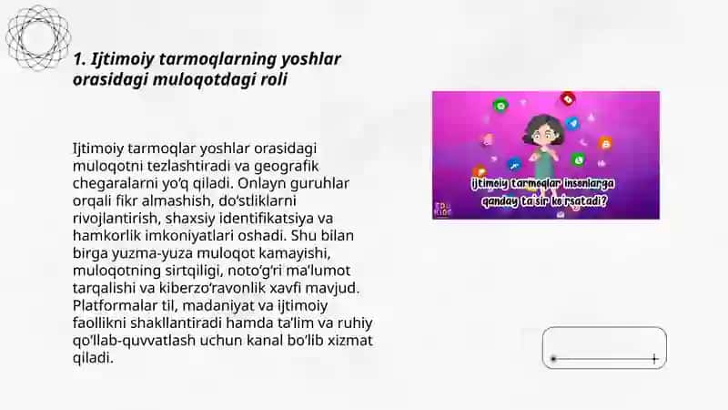 Ijtimoiy tarmoqlarning yoshlar hayotidagi o‘rni 3