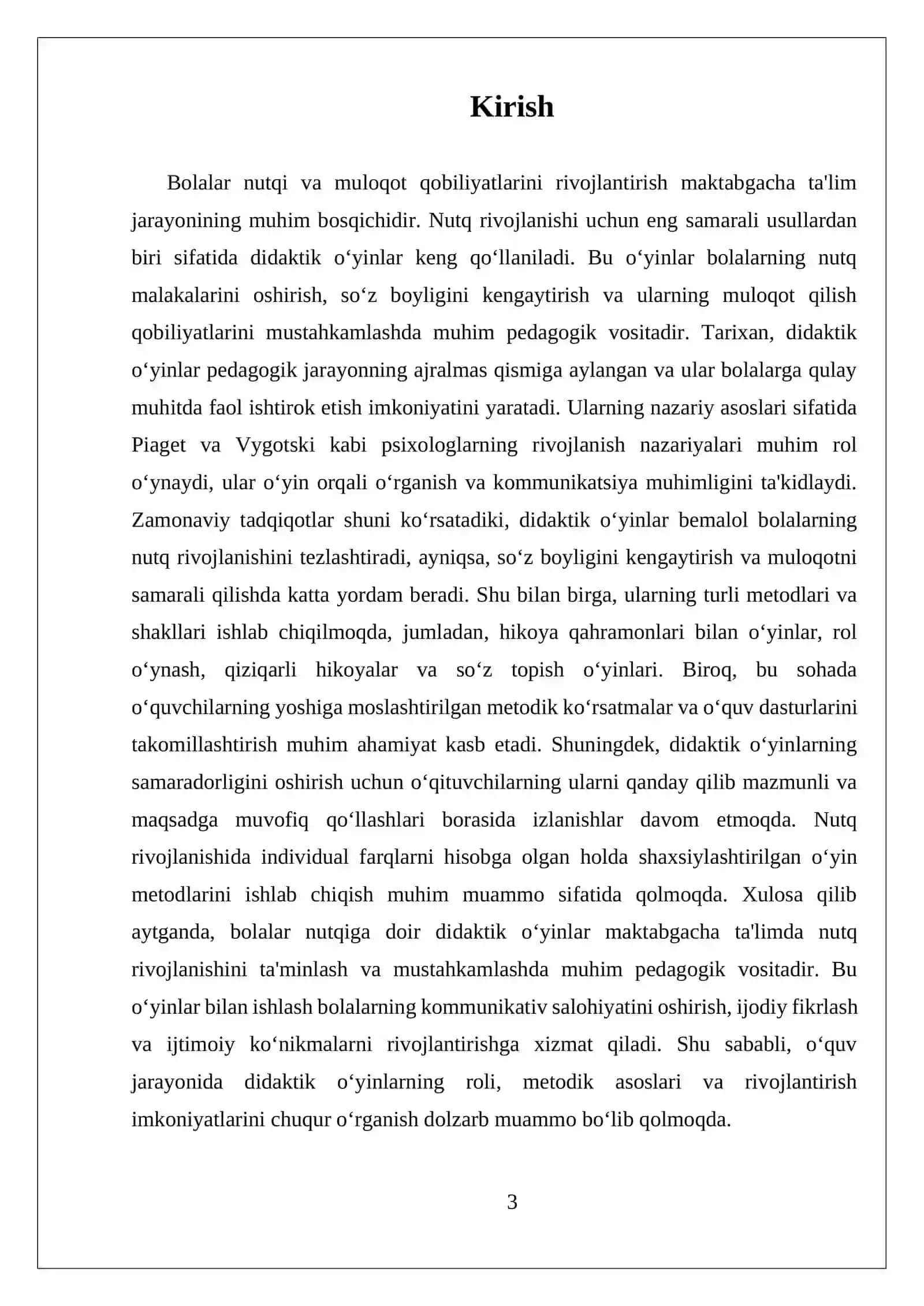 BOLA NUTQIGA DOIR DIDAKTIK OʻYINLAR 3