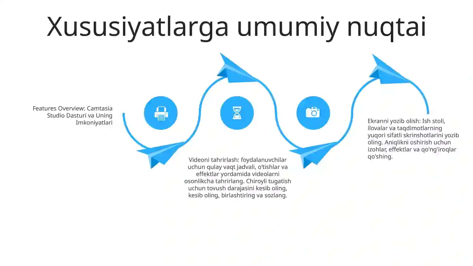 Camtasia Studio Dasturi Va Uning Imkoniyatlari 3