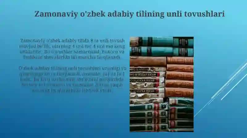 Zamonaviy o‘zbek adabiy tili vokalizmi 3