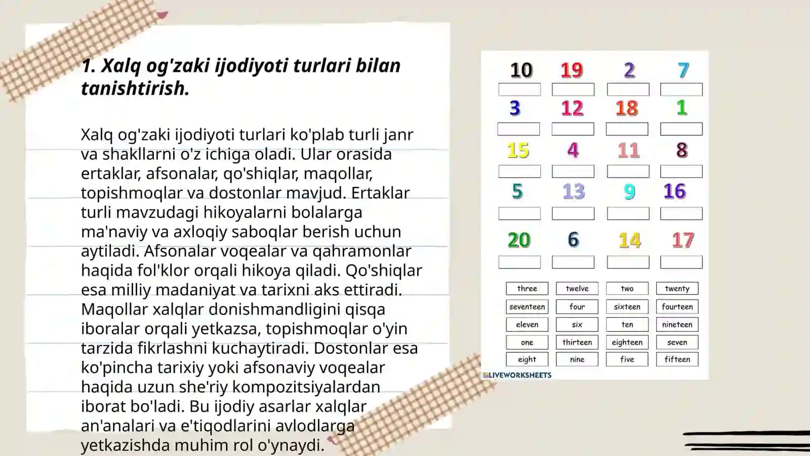 Boshlangʻich sinf xalq og'zaki ijodi ustida ishlash yuzasidan metodik tavsiyalar ishlab chiqish (1-2-sinflar uchun) 3