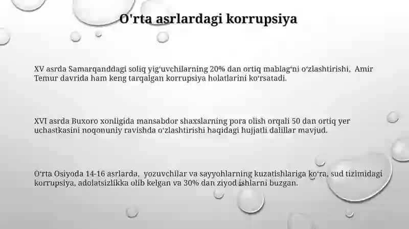 Korrupsiya tushunchasi ma'nosi va tarixi 3
