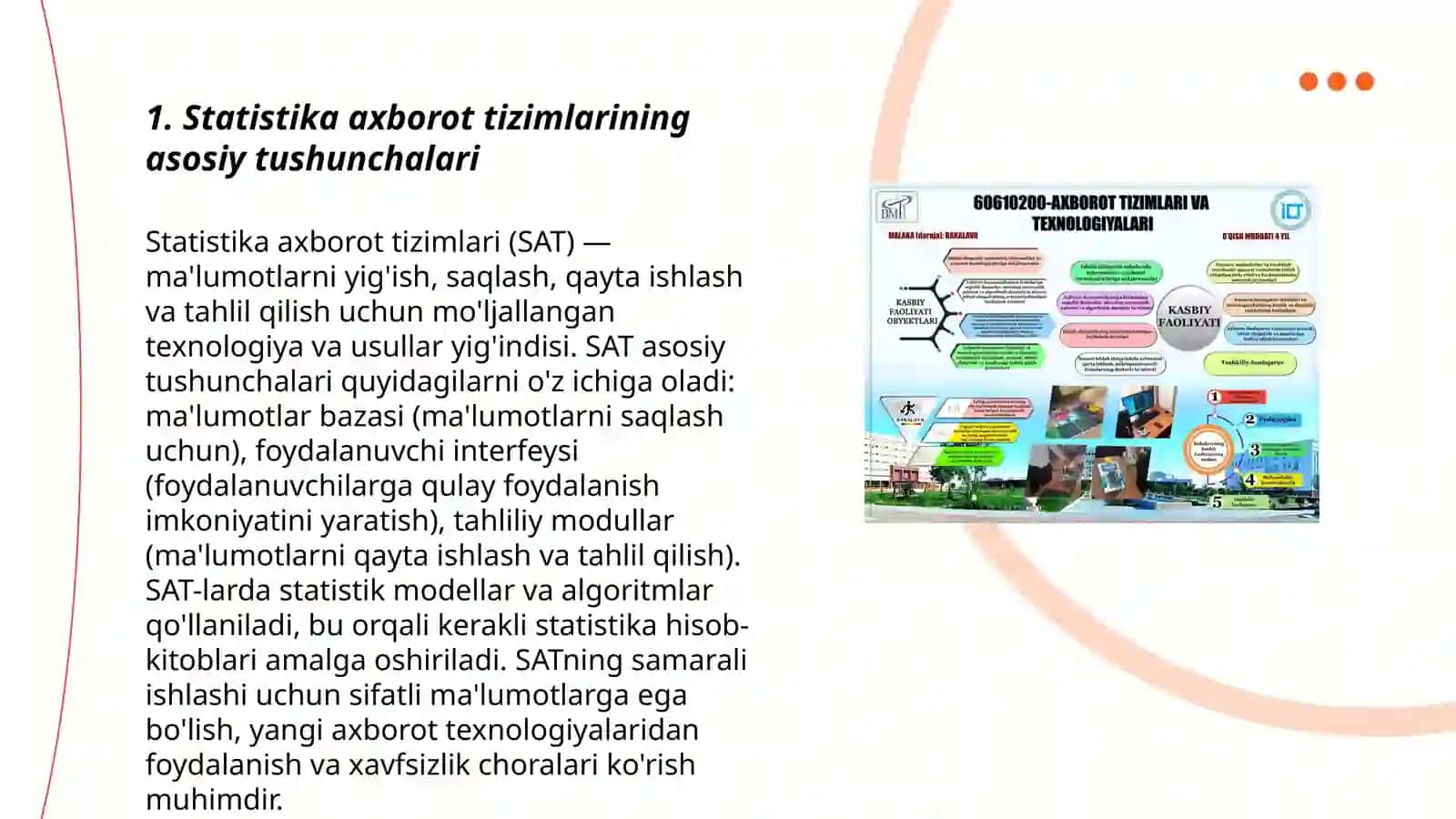 Statistika axborot tizimlari 3
