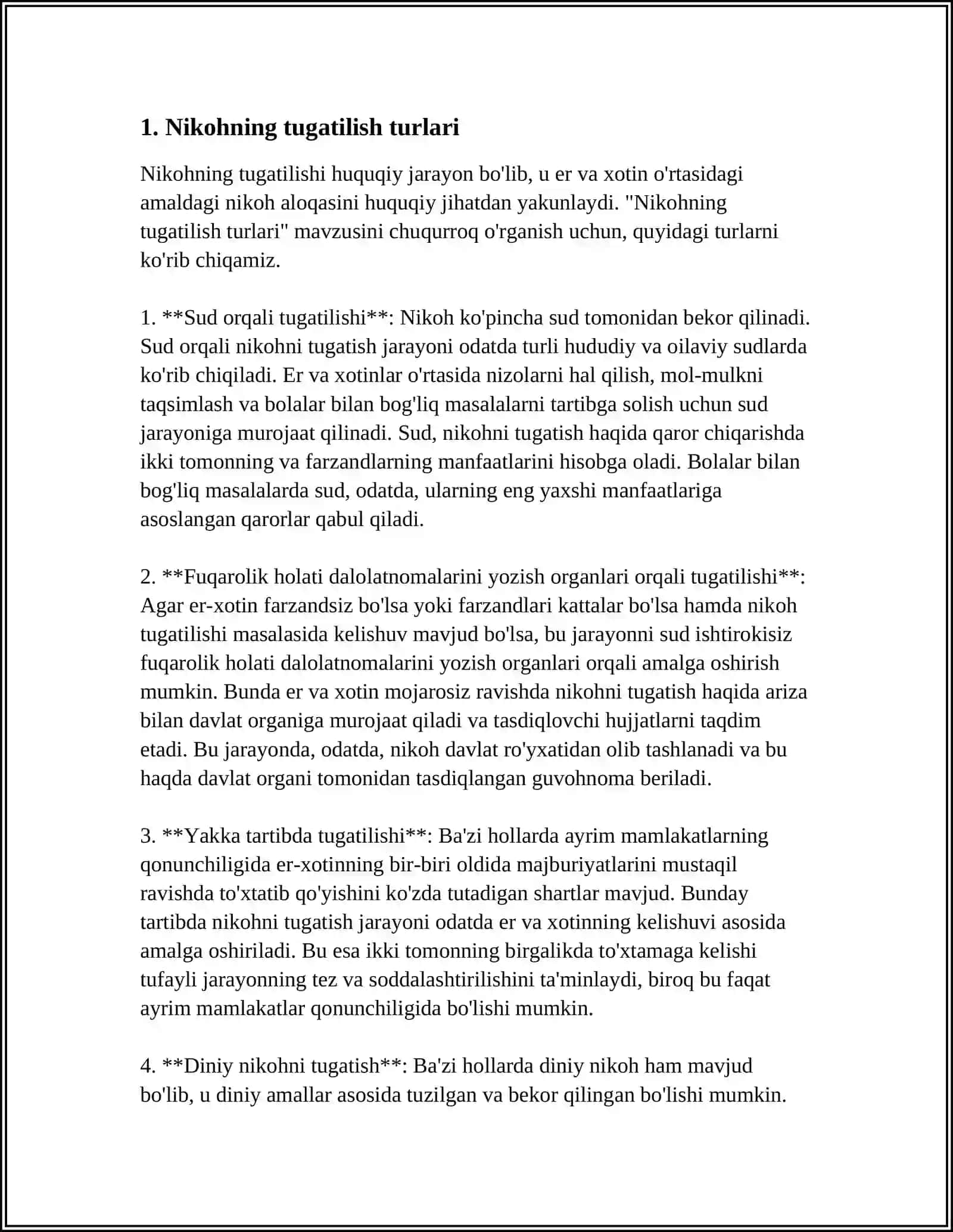 NIKOHNING TUGATILISHI 3