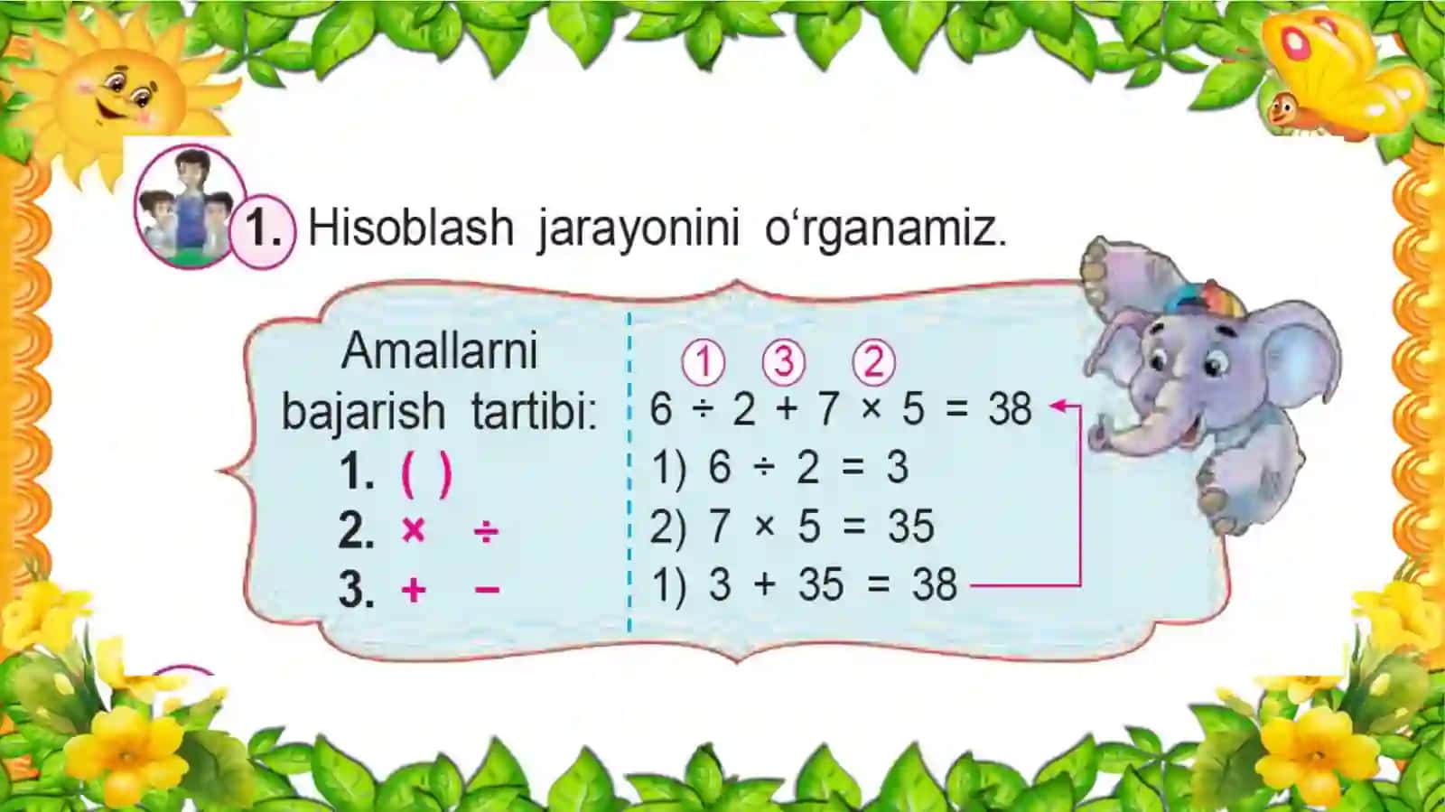 Qavsli va qavssiz ifodalar 3