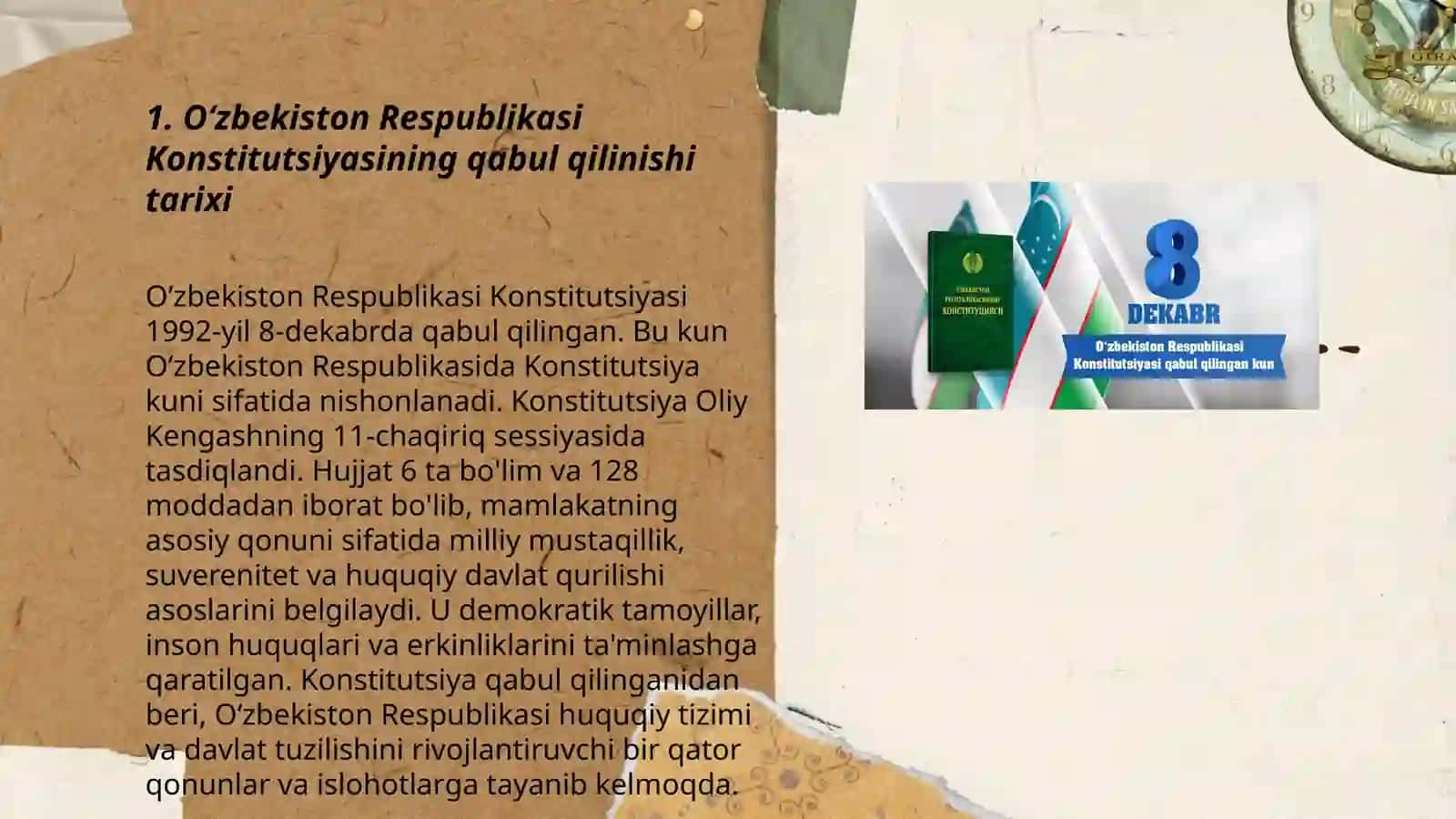 Oʻzbekiston Respublikasi Konstitutsiyasining qabul qilish tashabbuskori 3