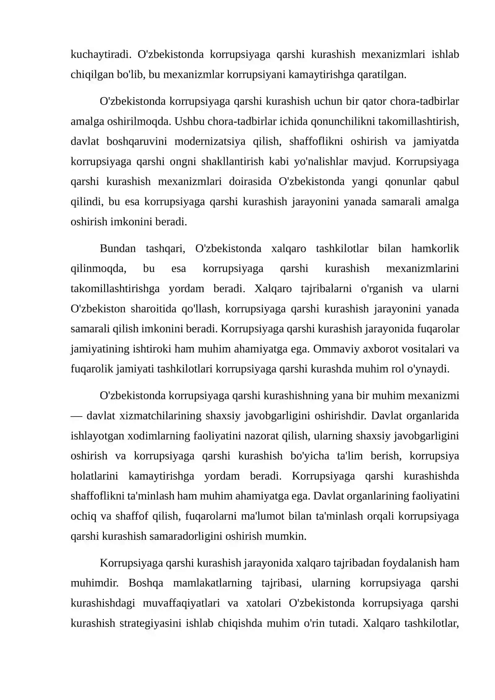 O'zbekistonda korrusiyaga qarshi kurashish mexanizmlari 3