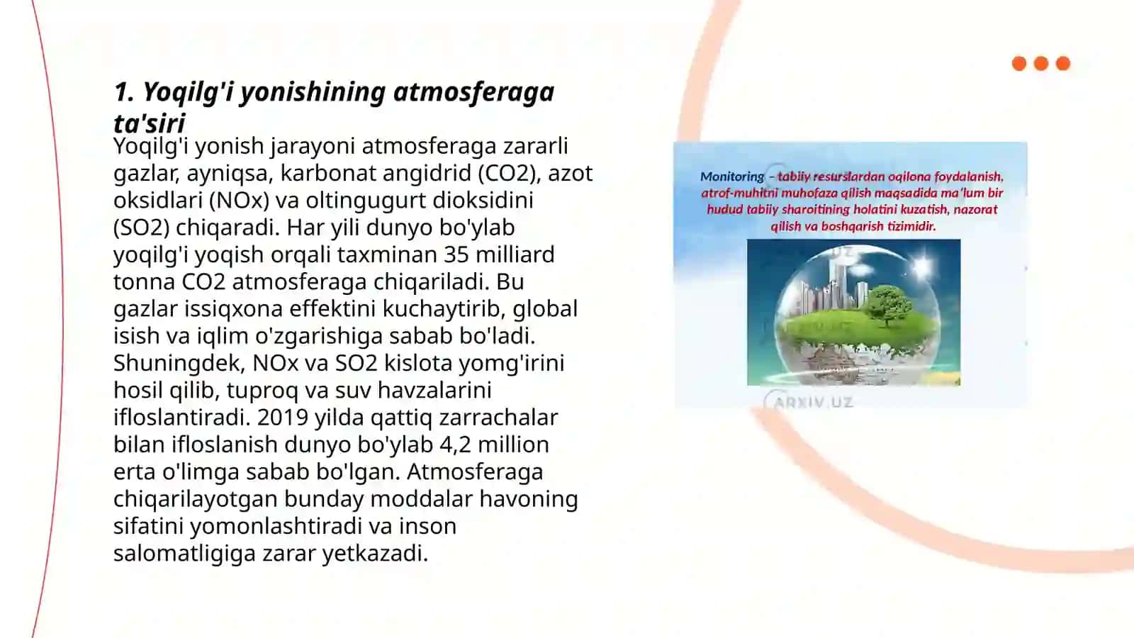 Energotexnologik agregatlarda yoqilg'i yonishining atrof-muhitga taʼsiri 3