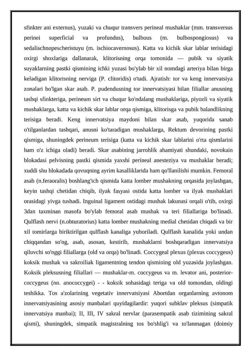 Tos organlarining innervatsiyasi buzilish sindromlari 3