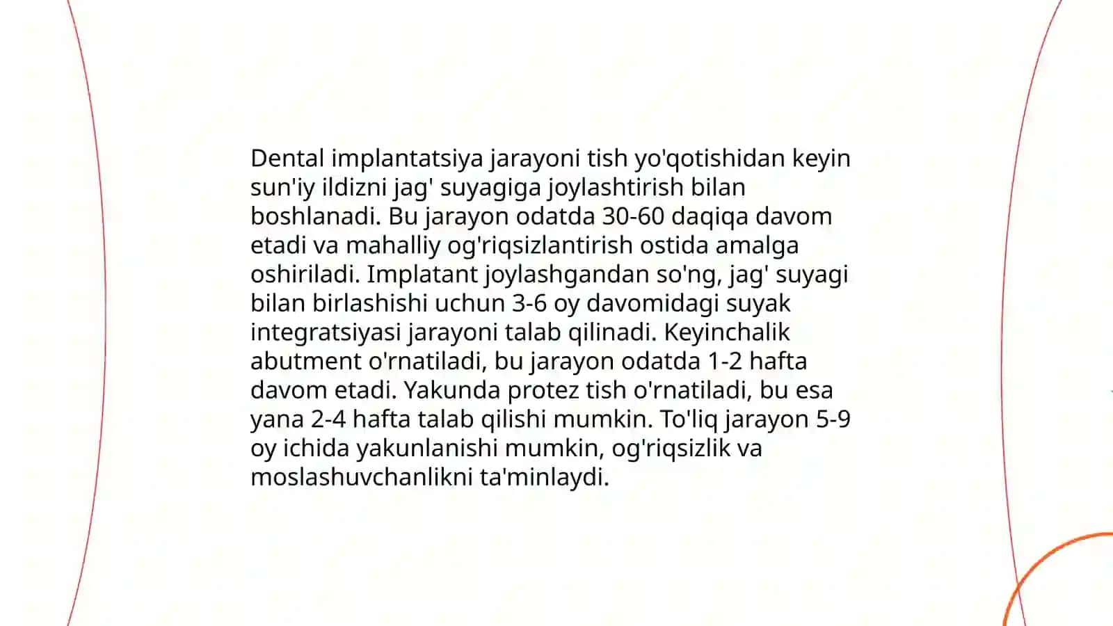 Dental implantatsiyada pastries jagda otkaziladigan qoshimcha operatsiyalar 3
