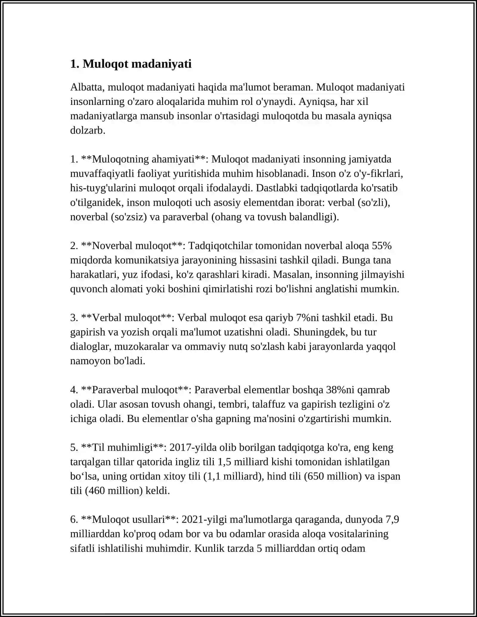 Muloqot 3