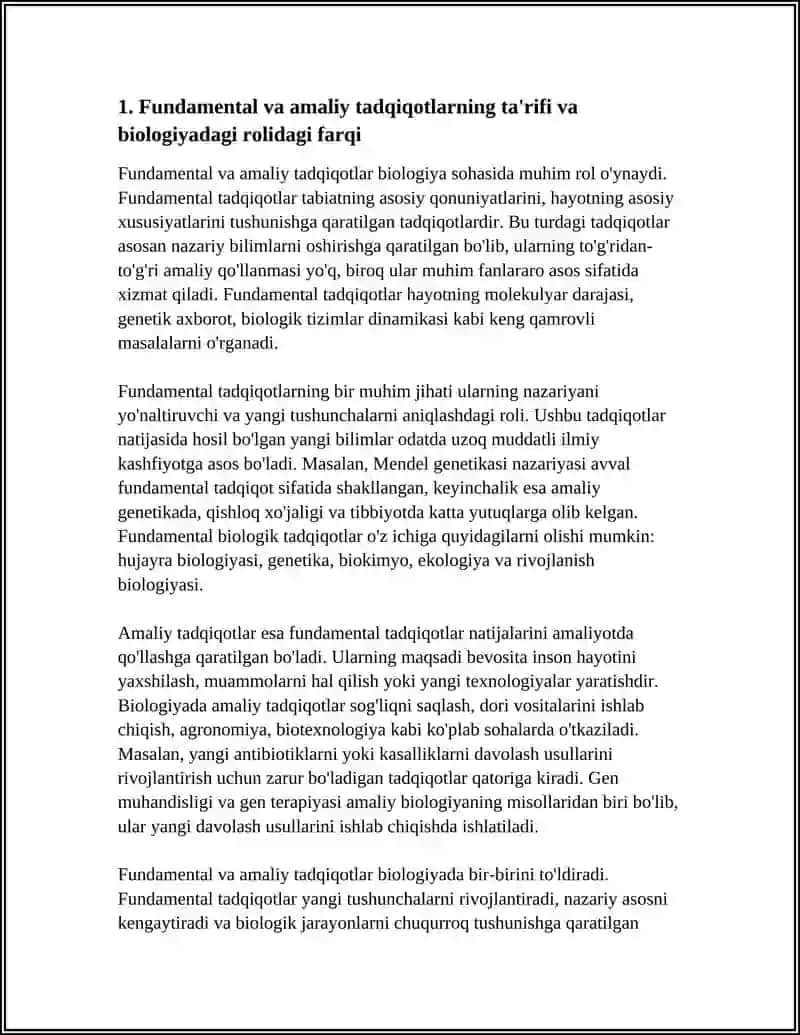 FUNDAMENTAL VA AMALIY TADQIQODLARNING BIOLOGIYADAGI FARQI 3