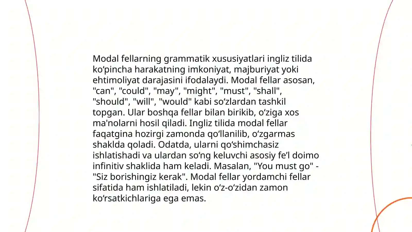 Nemis tilidagi modal fellar va ularni tarjima qilish muammolari 3