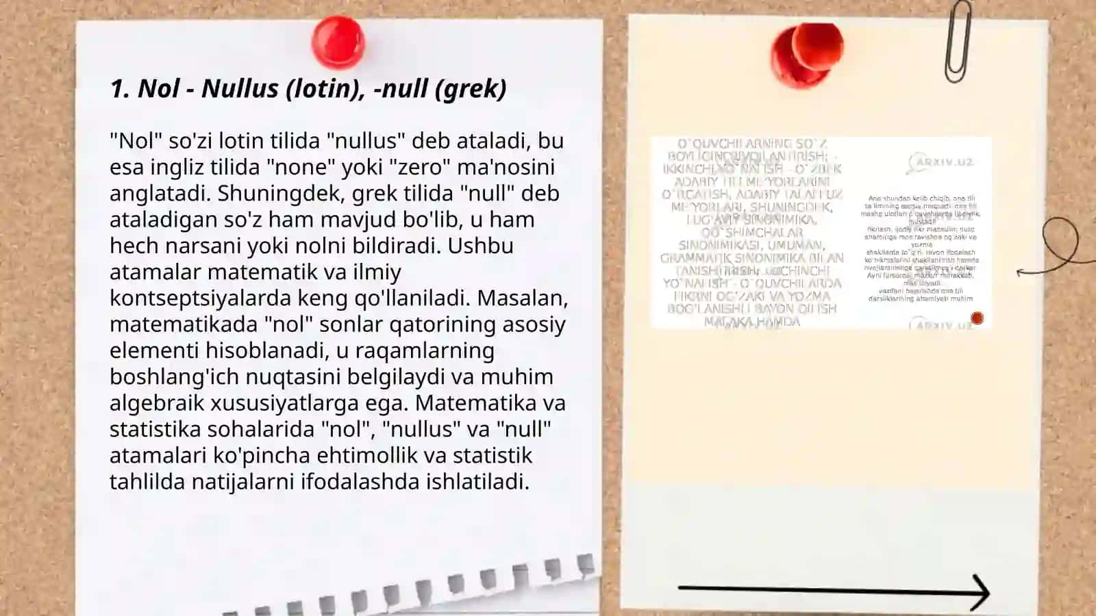 Sonlar tartib va sanoq son lotin va grek old qo'shimchali sonlar Sino tehnikumi 3