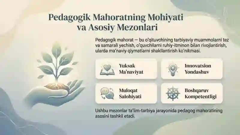 Tarbiyaviy ishlarda pedagogik mahoratning mohiyati 3