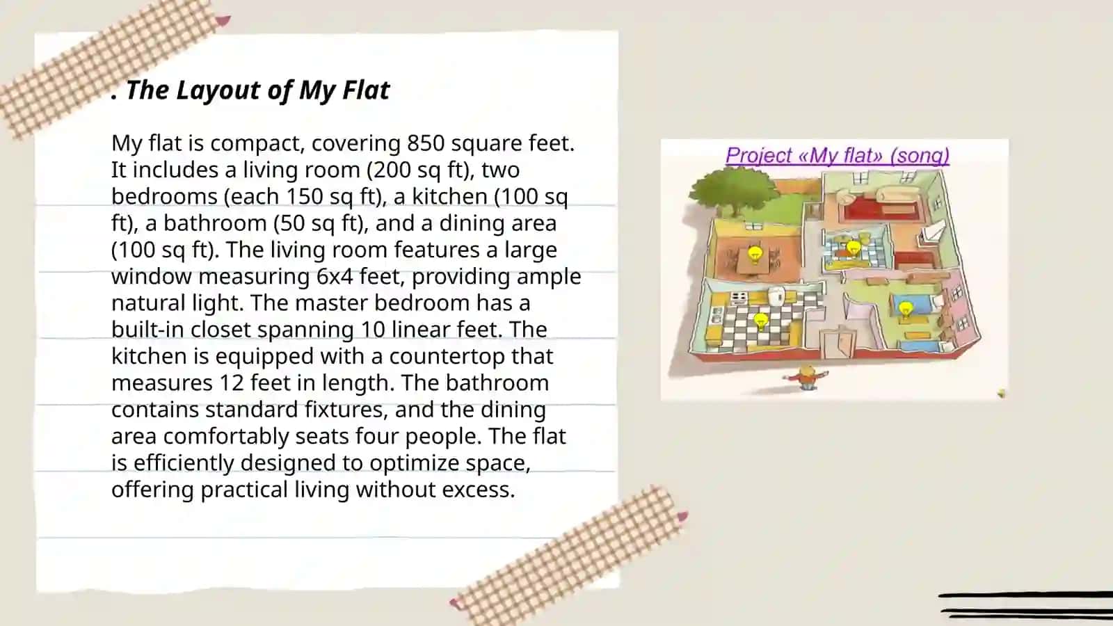 My flat 3