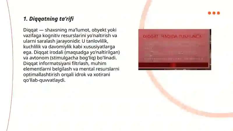 Diqqatning taʼrifi 3