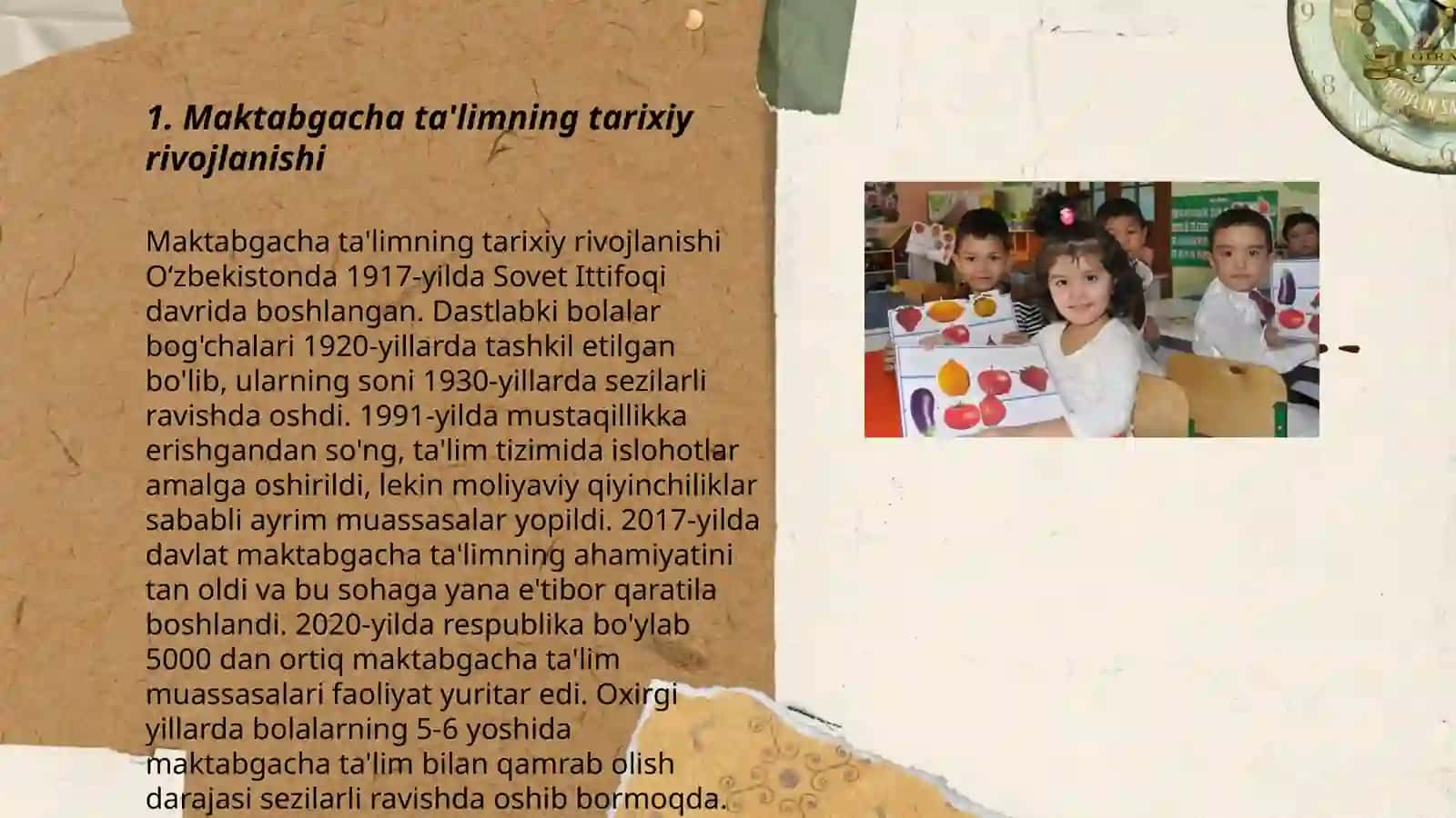 Usanova Lobarning ilk maktabgacha yoshdagi bolalar pedagogikasidan tayyorlagan mustaqil ishi 3
