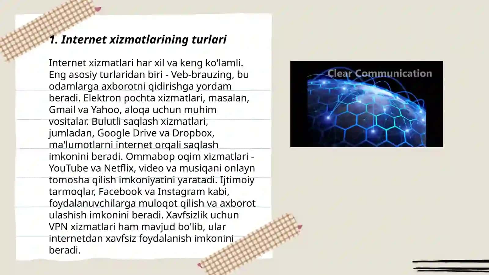 Internet texnologiyalari 3