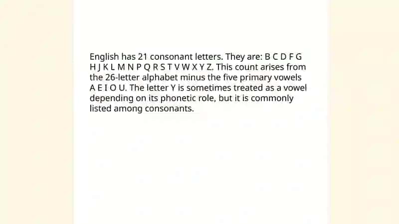 Consonant and pairs 3