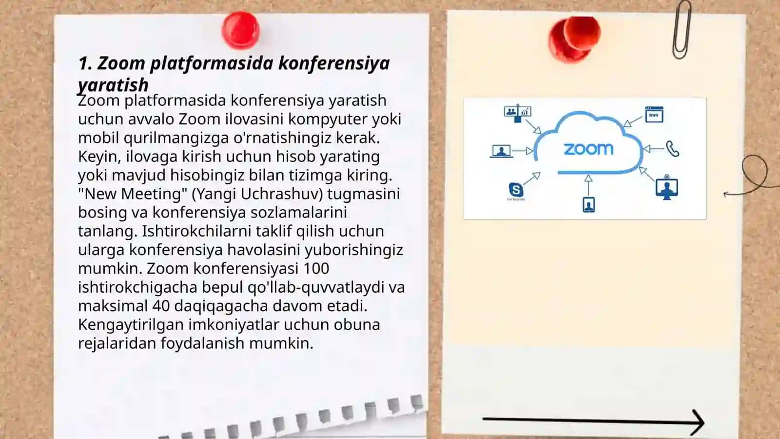 Zoom platformasida konferensiya yaratish 3