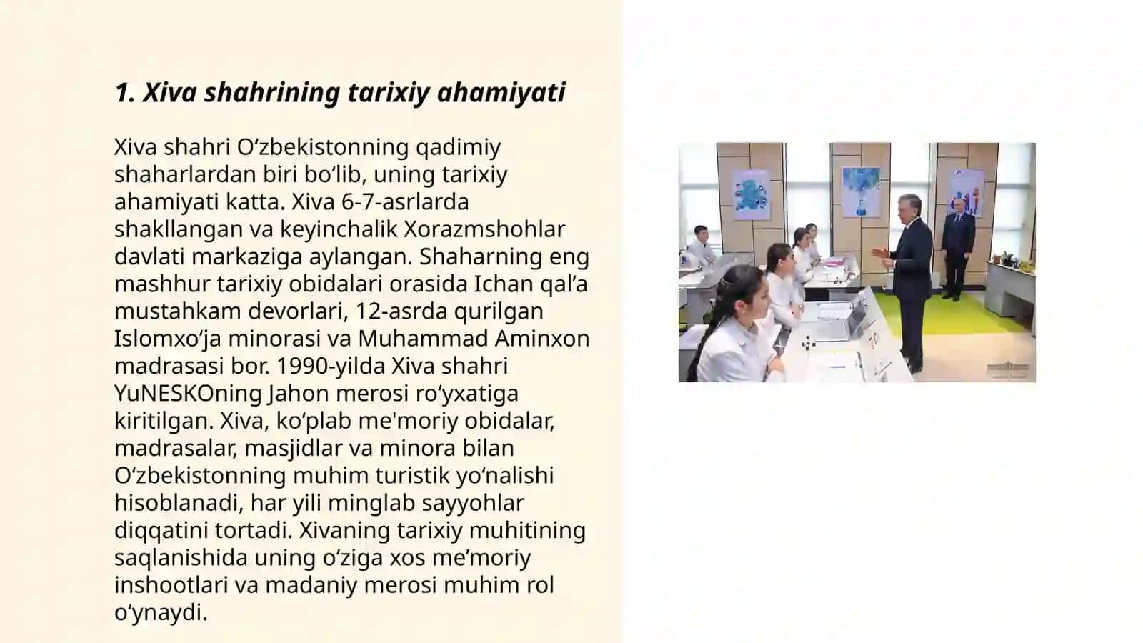Xiva yubileyining xalqaro miqyosida nishonlanishi 3