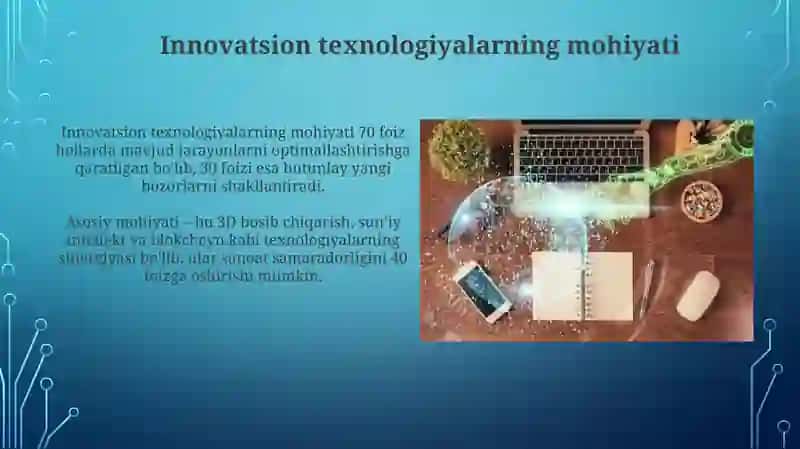 Innovatsion texnologiyalar mazmuni 3