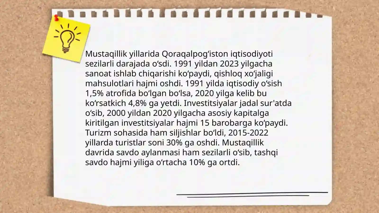 Mustaqillik yillarida Qoraqalpoģiston Respublikasining ijtimoiy-iqtisodiy rivojlanishi 3