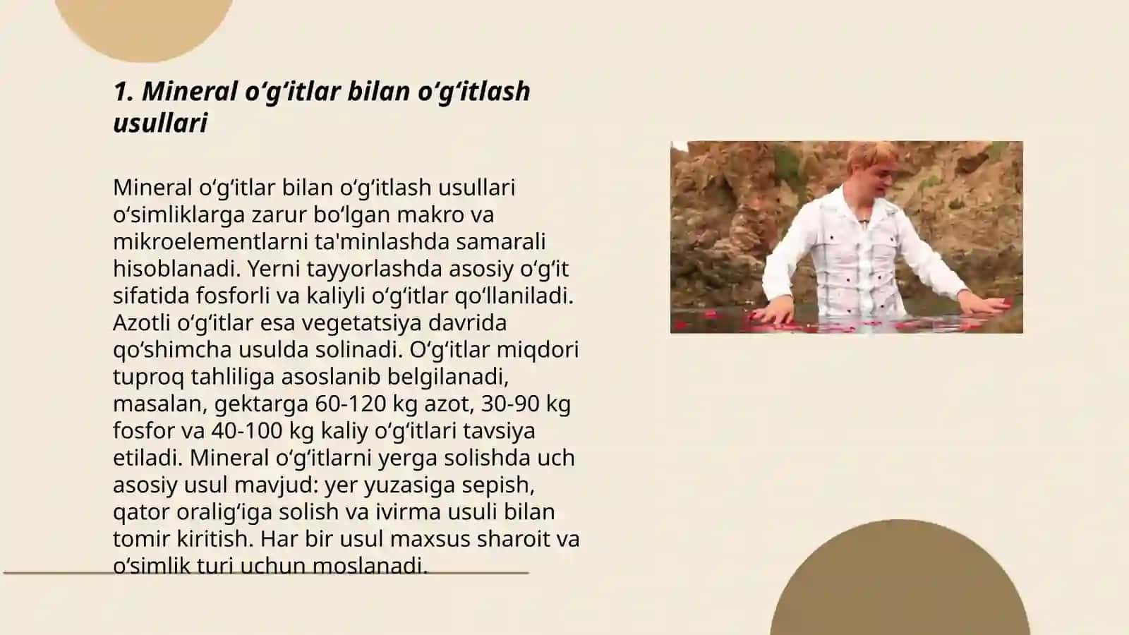 Oʻsimliklarda oʻgʻitlashning usullari va muddatlari 3