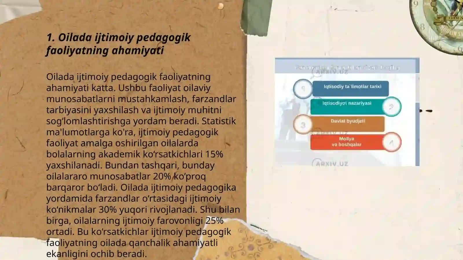 Oilada ijtimoiy pedagogik faoliyat 3