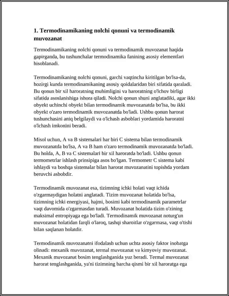 TERMODINAMIKA QONUNLARI 3