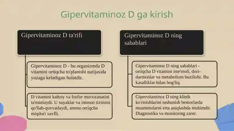 Gipervitaminoz (D) 3
