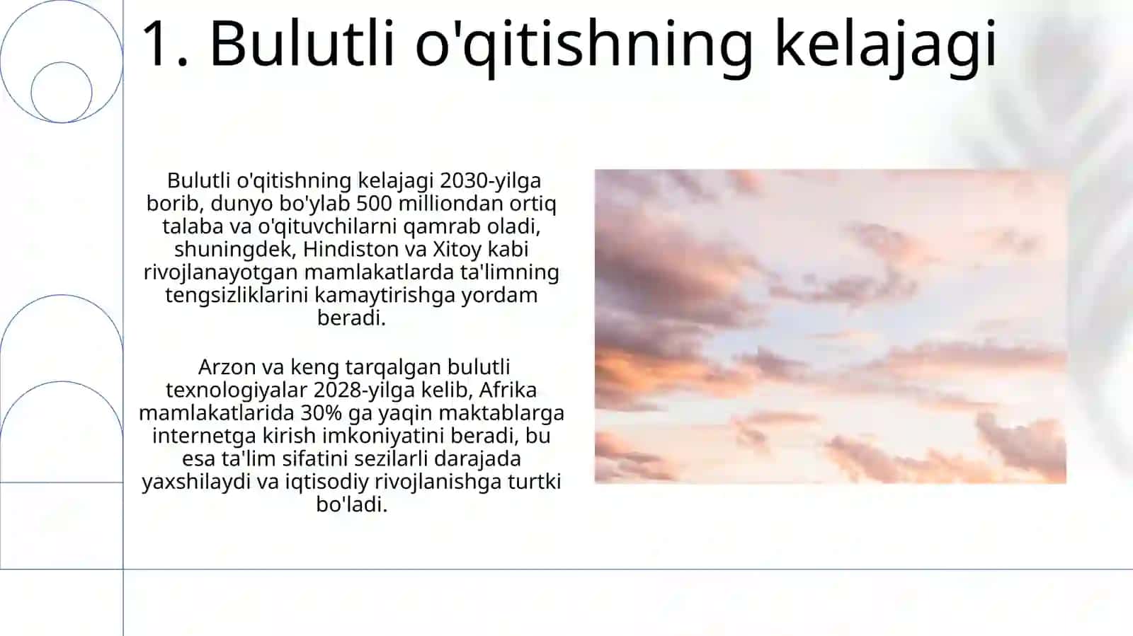 Bulutli texnologiyali ta'lim imkoniyati 3