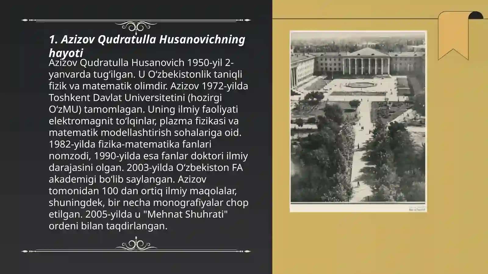 Azizov Qudratulla Husanovichning adabiy asarlari 3