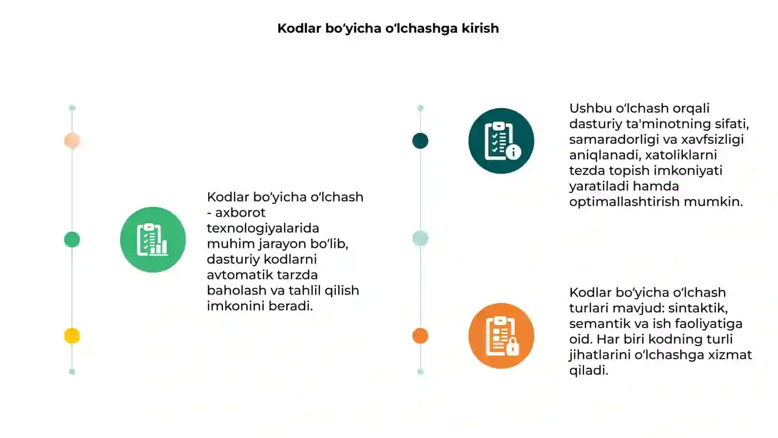 Kodlar boʻyicha oʻlchash 3