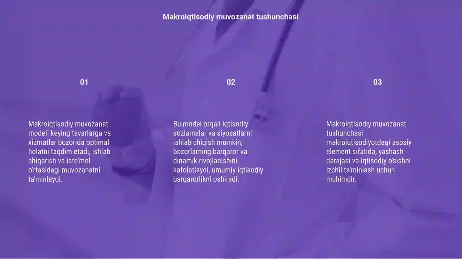 Keysning tavarlarga va xizmatlar bozorida makroiqtisodiy muvozanat modeli 3