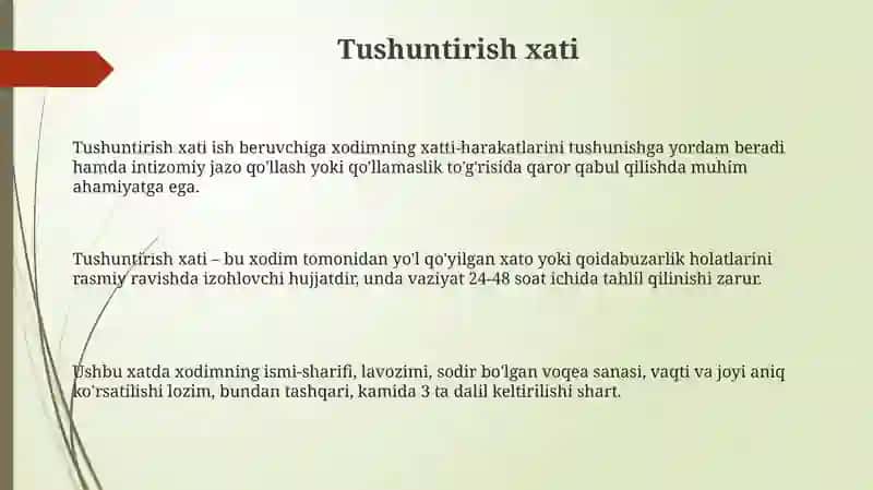 Tushuntirish xati 3