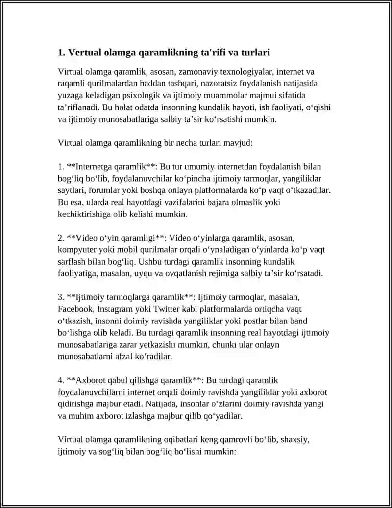 VERTUAL OLAMNING JOZIBADORLIGIGA QARAMLIK VA UNING OQIBATLARI 3