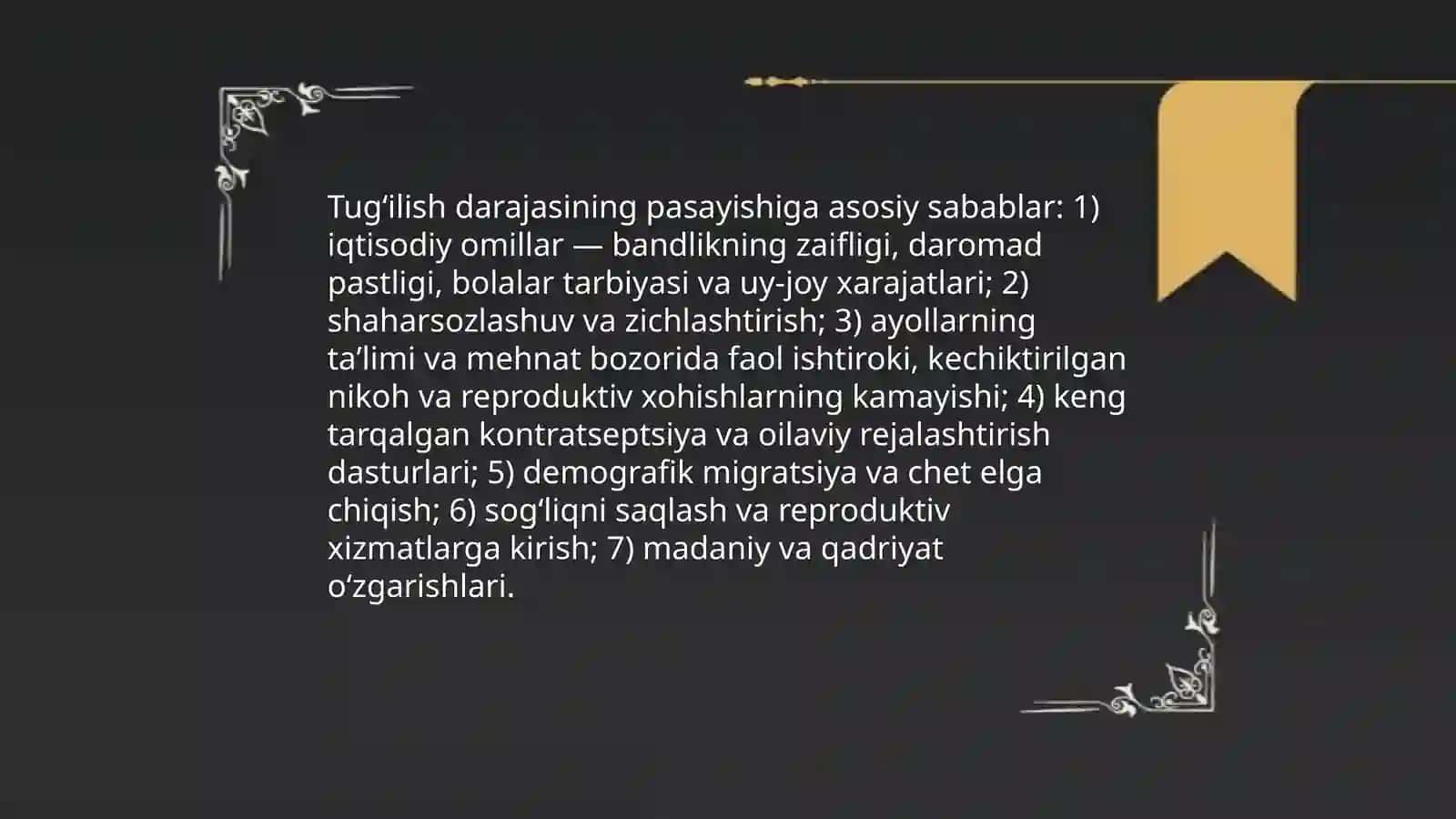 Tugʻilish davri inqirozi 3