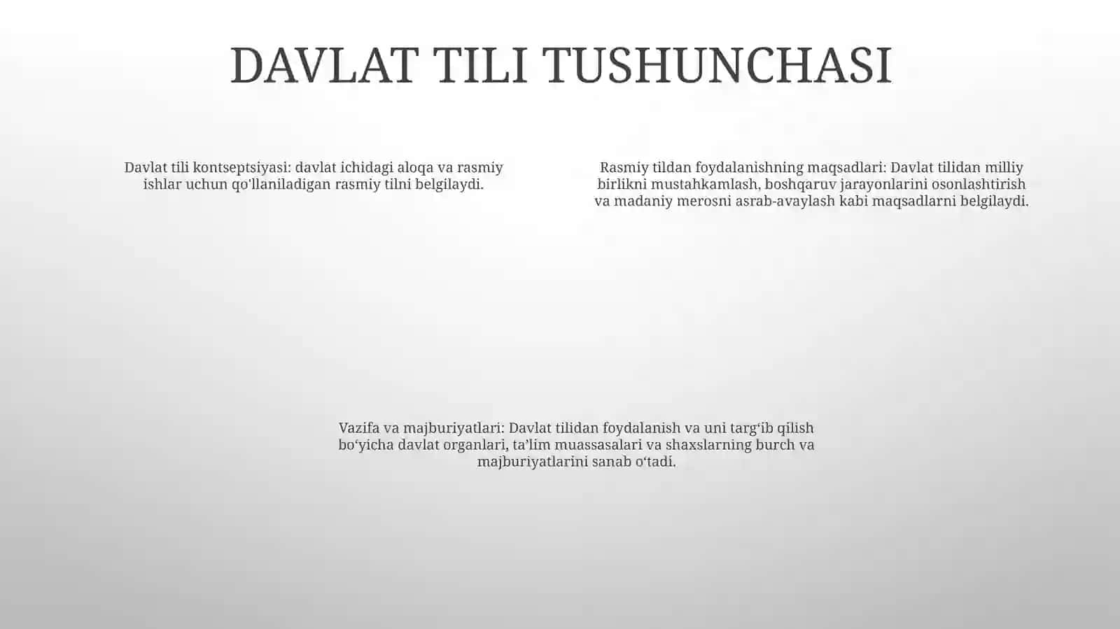 Davlat Tilida Ish Yuritish Sohasining MaqsadiVaVazifalari 3