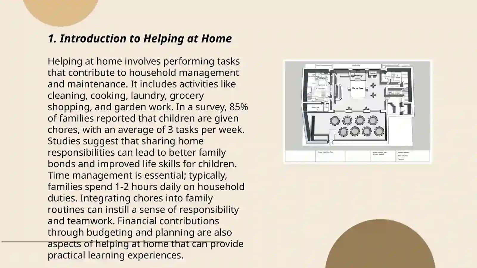 Lesson plan for helping at home 3